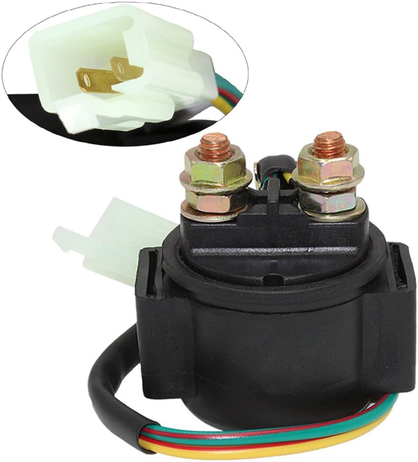 Road Passion 3303-857 12V 4 Terminal Solenoid Relay Replacement For ARCTIC CA ATV 150 UTILITY 2x4 AUTOMATIC 2009-2010 ATV 250 DVX 2006-2008 ATV 250 UTILITY 2006-2008 UTILITY 2X4 AUTOMATIC 2009