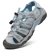 Dannto Women's Sport Hiking Sandals Closed Toe
