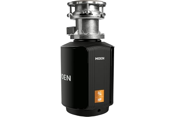 Moen GXB75C GX Series Batch Feed 3/4 hp Garbage Disposal