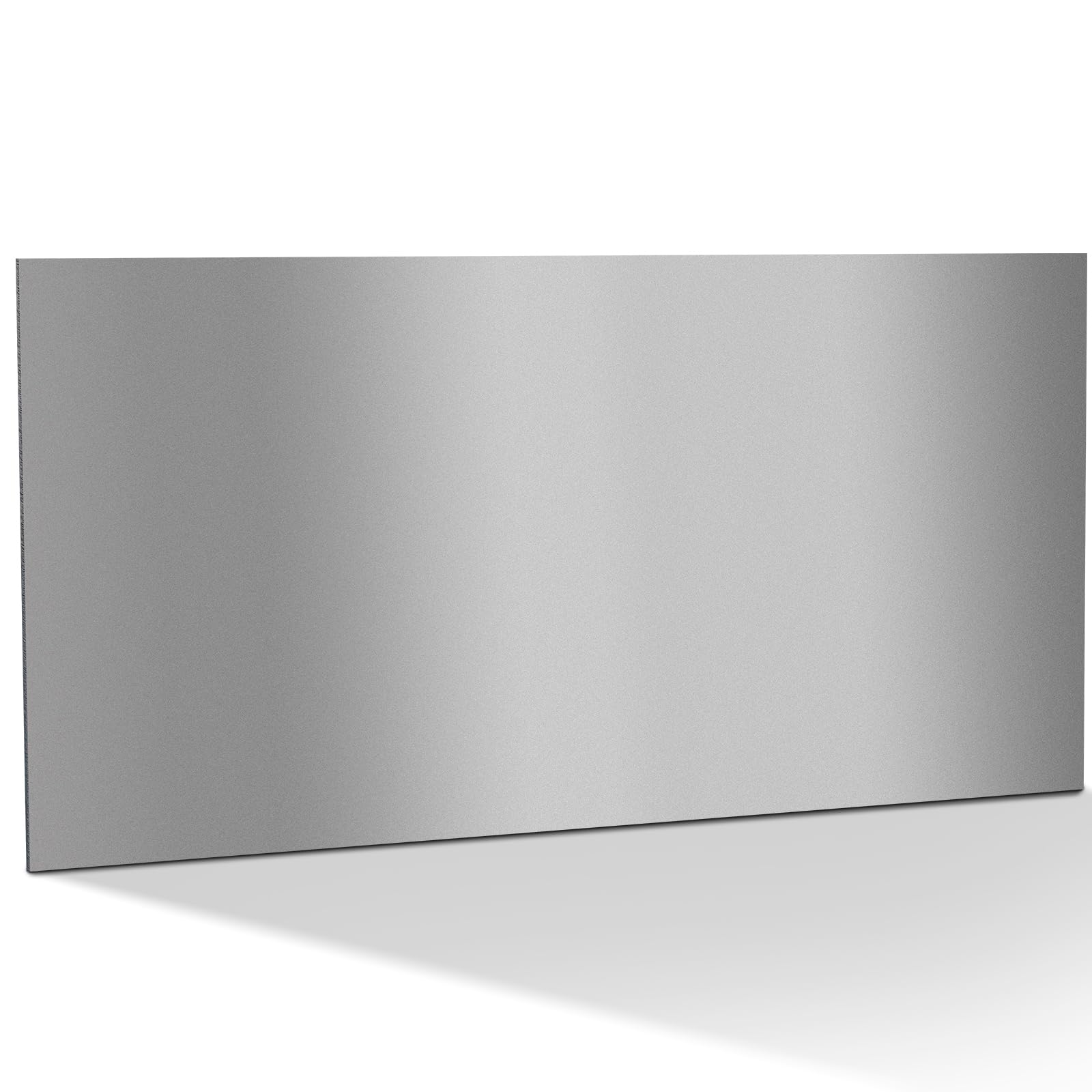 Photo 1 of (CORNERS ARE BENT) (USED/FAIR) Blulu 1 Pack 20 Gauge Sheet Metal Weldable Steel 24 x 48 Inch 1008 Carbon Steel Sheet Unpolished (Mill) Finish Shim Stock Metal Cold Rolled Flat Sheets, 0.0359" Thickness