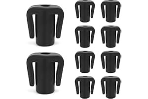 UZJYIEYG Geo-Cell Rebar Base Caps ½ inch, for Pavers and Footing Rebar Rods - 10 Pcs