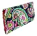 Vera Bradley Trifold Wallet (Petal Paisley with Pink Interiors)