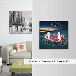 Beach Pink Love Night Scene Double Toggle Light