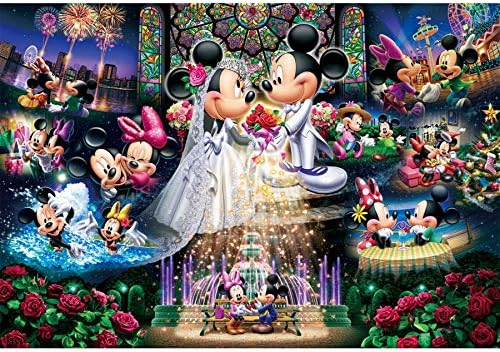 Artoree DIY 5D Diamond Painting by Number Kit for Adult, Full Drill Diamond Embroidery Dotz Kit Home Wall Decor-14x20" Wedding Wishes