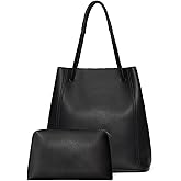 Dulcet Project Tote Bag for Women Large Shoulder Bag Work Casual Handbags 2026 with Adjustable Strap 2PCS