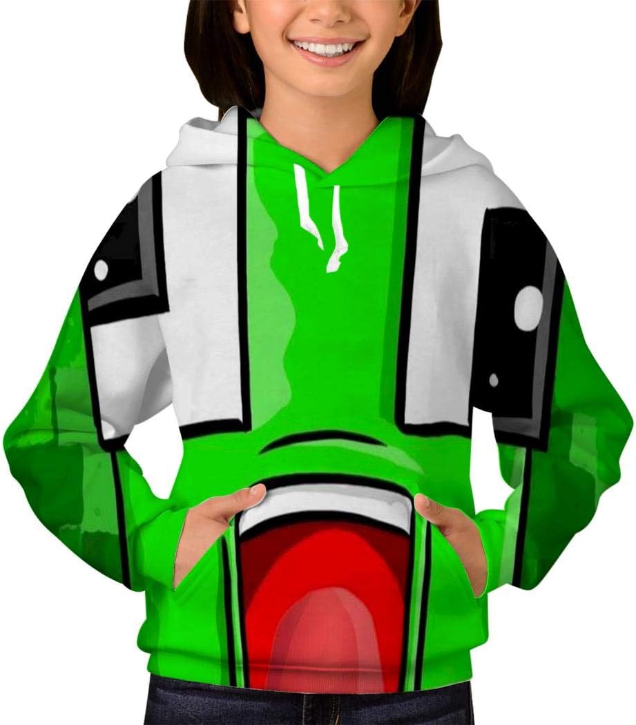 Un-Speak-able Gaming Kid Hoodies Plush Sweatshirts Hooded Comfy Boy Dress White Youth S