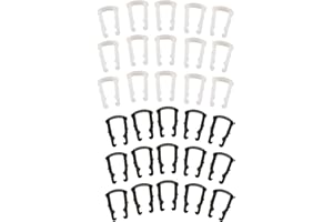 UOMIO Fuel Line Retaining Clip, Fuel Line Retaining Clip Assortment Kit, Fuel Line Retainer Clip Assortment, Fuel Line Hose Pipe Retainer Retaining Clips for 15 Pieces of 3/8" and 15 Pieces of 5/16"