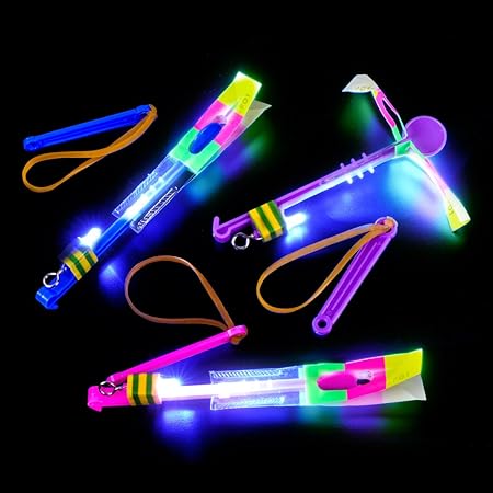 Dozen Light Up LED Slingshot Style 