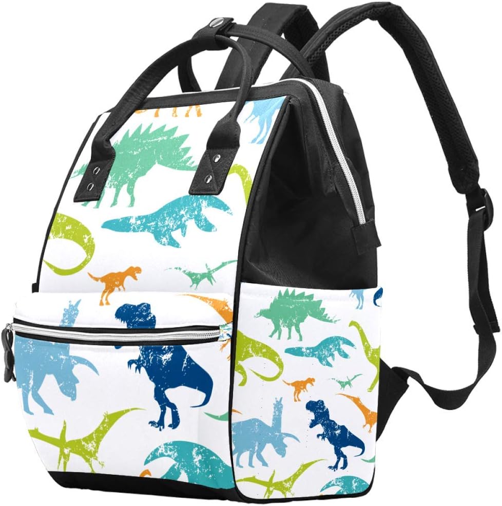dinosaur changing bag