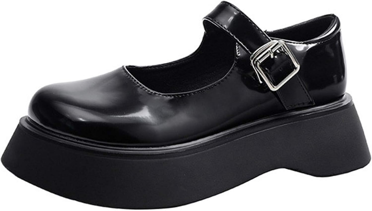 Mary Jane for Women Retro Comfortable WearResistant Platform Shoes