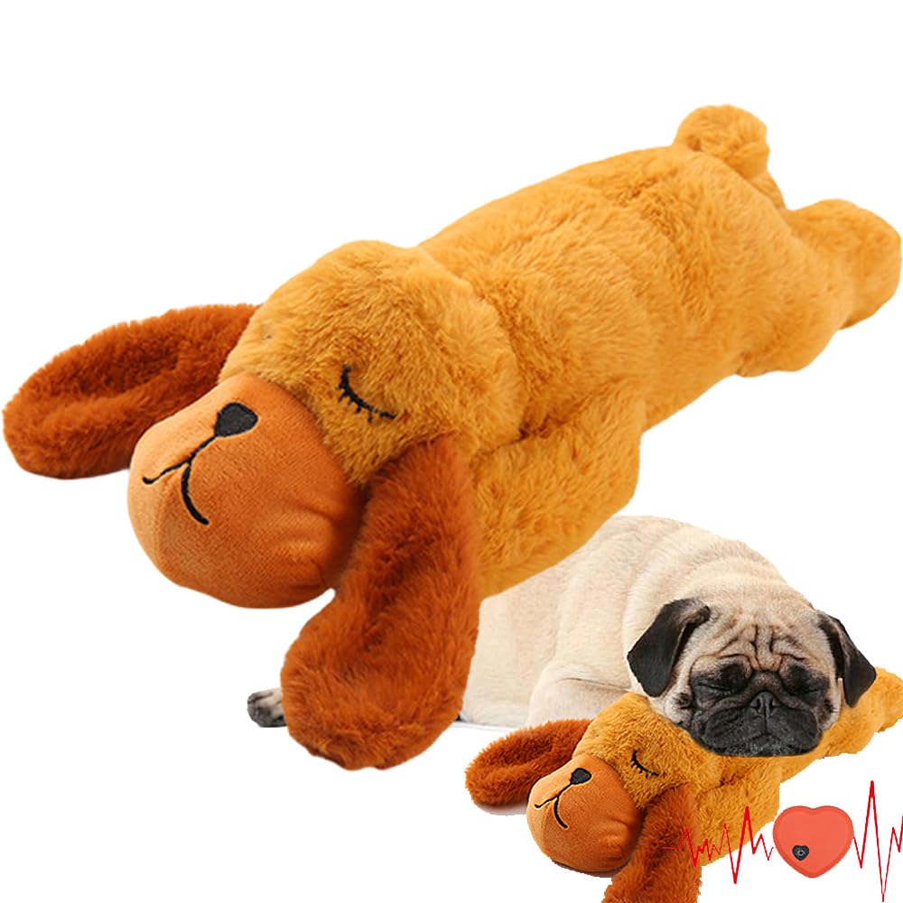 Speedy Panther Heartbeat Toy for Puppy, Puppy Toy with Heartbeat, Dog Training Toy for Separation Anxiety Relief, Behavioral Aid for Pets - Dog