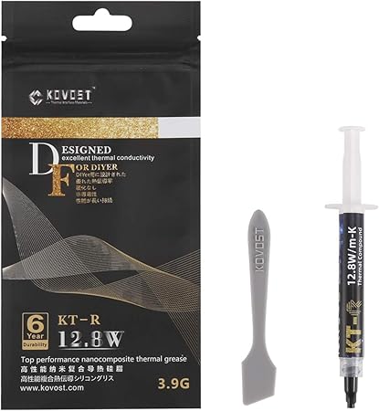 Amazon シリコングリス 熱伝導グリス Cpuシリコングリス 絶縁タイプ 伝導性12 8w M K 優れた熱伝導率 高性能複合熱伝導シリコン グリス 3 9g 通用 シリコングリス 通販