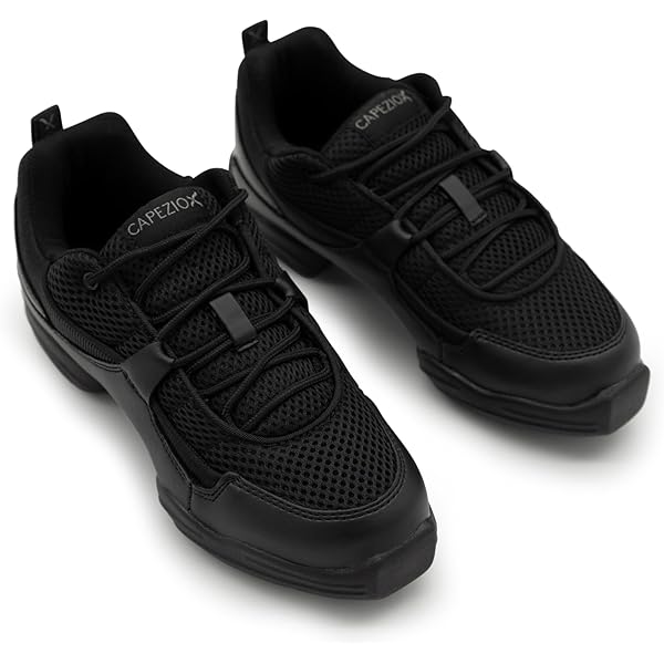 Amazon.com | Skazz Sneakers S36M Suede Split Sole Black 08 M DYNA