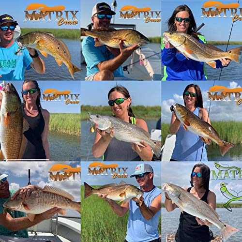 Matrix Craw Soft Lure for Redfish, Speckled Trout, Bass, Flounder and