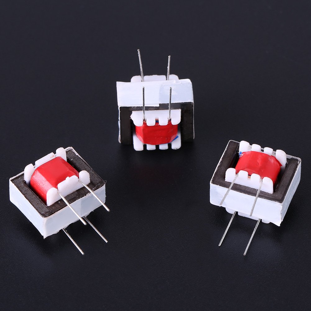 Oumefar 10Pcs/Pack EI14 High Efficiency Audio Isolation Transformer 600 : 600 Ohm 1:1 Audio Transformer for Automatic Control - Image 4