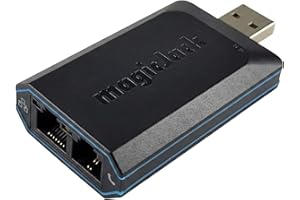 magicJack VOIP Phone Adapter - Unlimited Calls to US & Canada, No Monthly Bill, Portable Internet Phone with App, magicIN™ & 