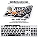 Keyboard Cover for Logitech MK270 Wireless Keyboard, Logitech K200 MK200 K260 MK260 K270 Keyboard, Protect Your Keyboard from Liquid Spills or Dust Easy Typing By CaseBuy, Black