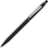 Cross Click Classic Black Ballpoint Pen, Medium Point, Black Ink | Writing Tool, Smooth Writing and Journaling, Comfortable Grip, Durable Construction, Medium Point Black Ink Refill