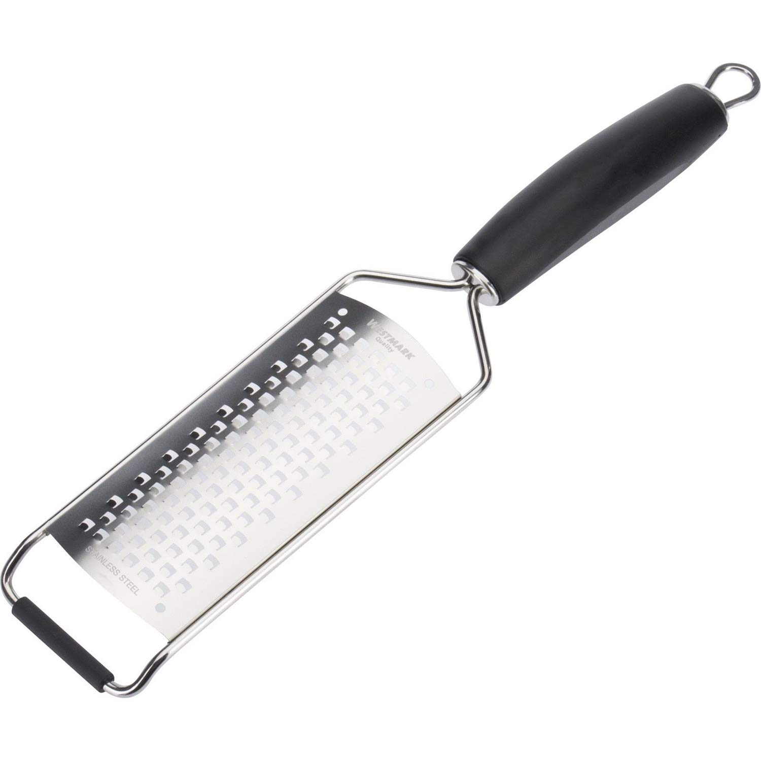 Westmark Grater, Medium, Stainless Steel/Plastic, Technicus-Square, Black/Silver, 14122270