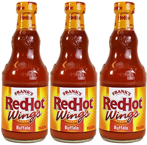 Frank s redhot buffalo wing sauce, 12 oz, 3 pk