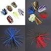 Awakingdemi-6-Bundles-Assorted-Color-Fly-Tying-Rubber-Threads-Silicone-Rubber-Skirts-Flake-Squid-Skirts-Lure-Thread