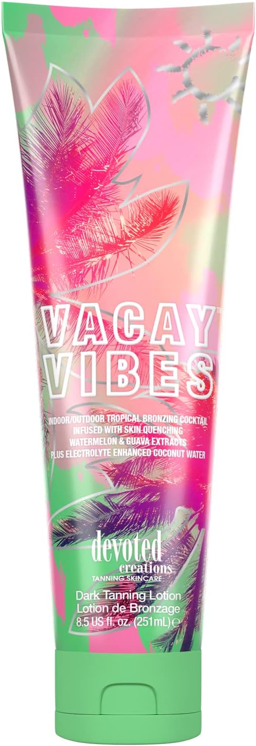 Devoted Creations Vacay Vibes Tropical Bronzing Tanning Lotion 251ml Indoor