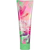 Devoted Creations Vacay Vibes Tanning Lotion – Indoor/Outdoor Tropical Bronzing Cocktail Infused with Skin Quenching Watermelon and Guava Extracts, plus Electrolyte Enhanced Coconut Water – 8.5 oz.