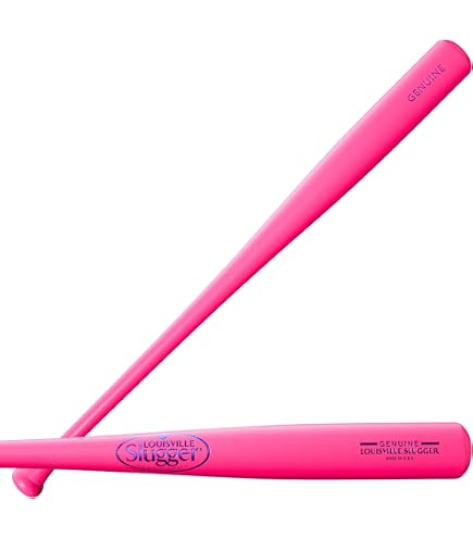 Louisville Slugger Genuine Mix Pink Baseball Bat - 33, Bats