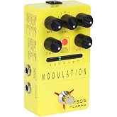 FLAMMA FS05 Multi Modulation Pedal Electric Guitar Stereo Effects Pedal with 7 Storable Slots 11 Modulation Effects True Bypass
