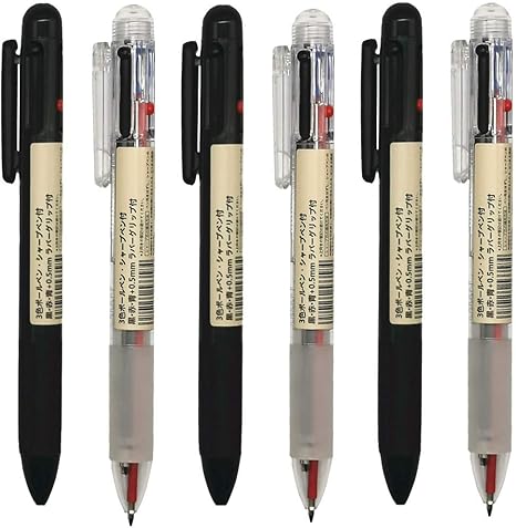 Amazon Falytemow 多機能ペン 3色 0 5 Mm ボールペン 0 5 シャープ