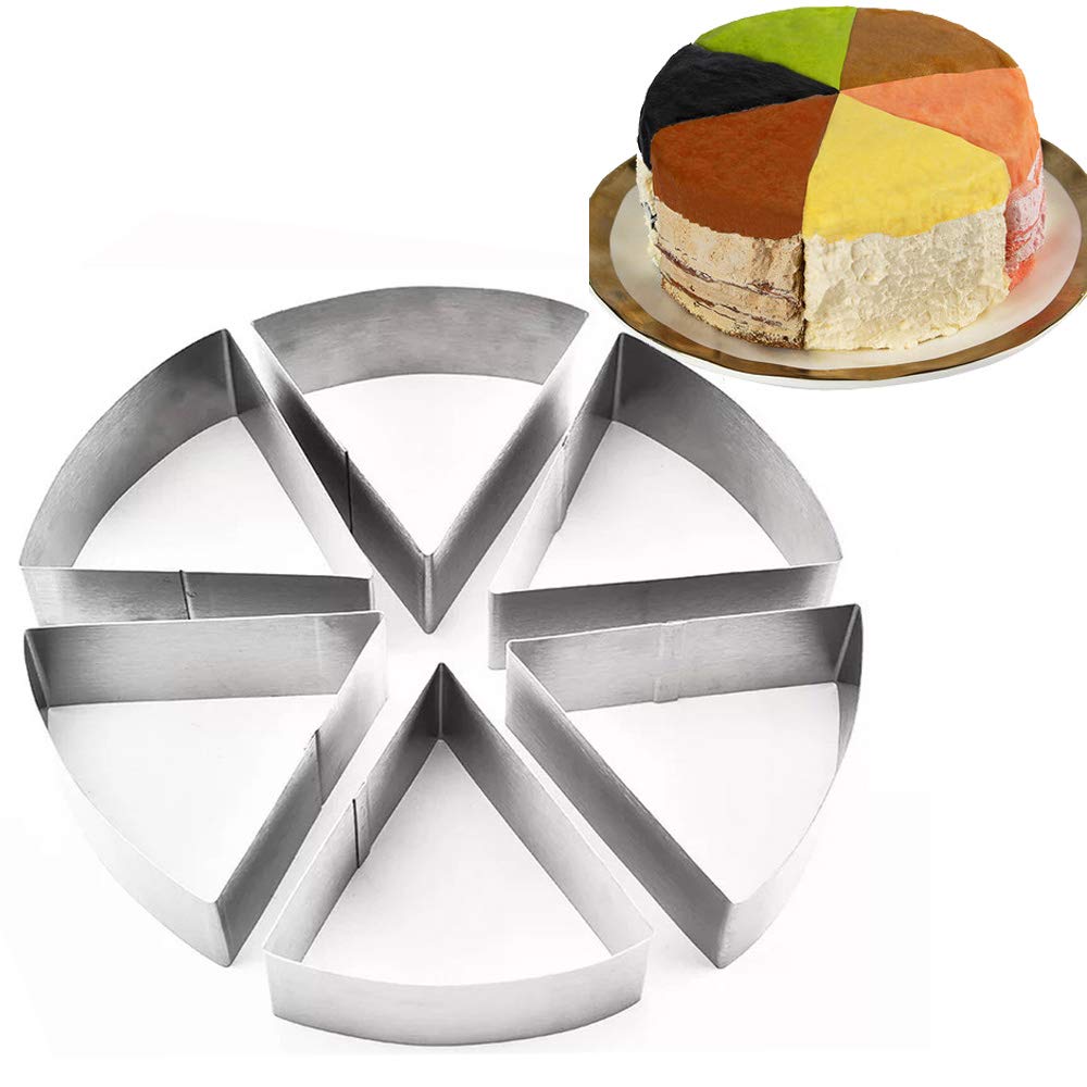 TAMUME Wedding Cake Mould Set (Round Cuts)