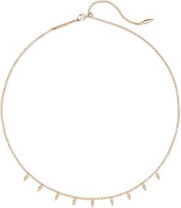 Amazon.com: Kendra Scott Addison Adjustable Length Choker Necklace for Women, Fashion Jewelry 