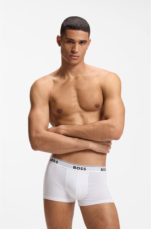Hugo Herren Trunk 3p Co/EL Boxershorts, Assorted 999, M