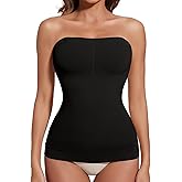 JOYSHAPER Strapless Shapewear Tank Tops for Women Tummy Control Compression Cami Tube Top