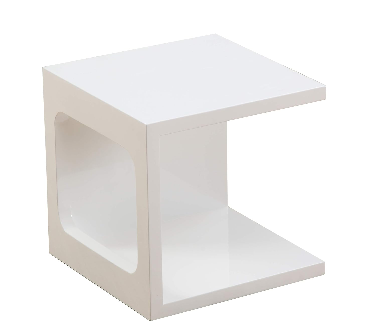 Ofcasa White Bedside Table Nightstand Unit Cabinet With 3 Drawers Wood Lamp End Table Multifunction Home Office Bedroom