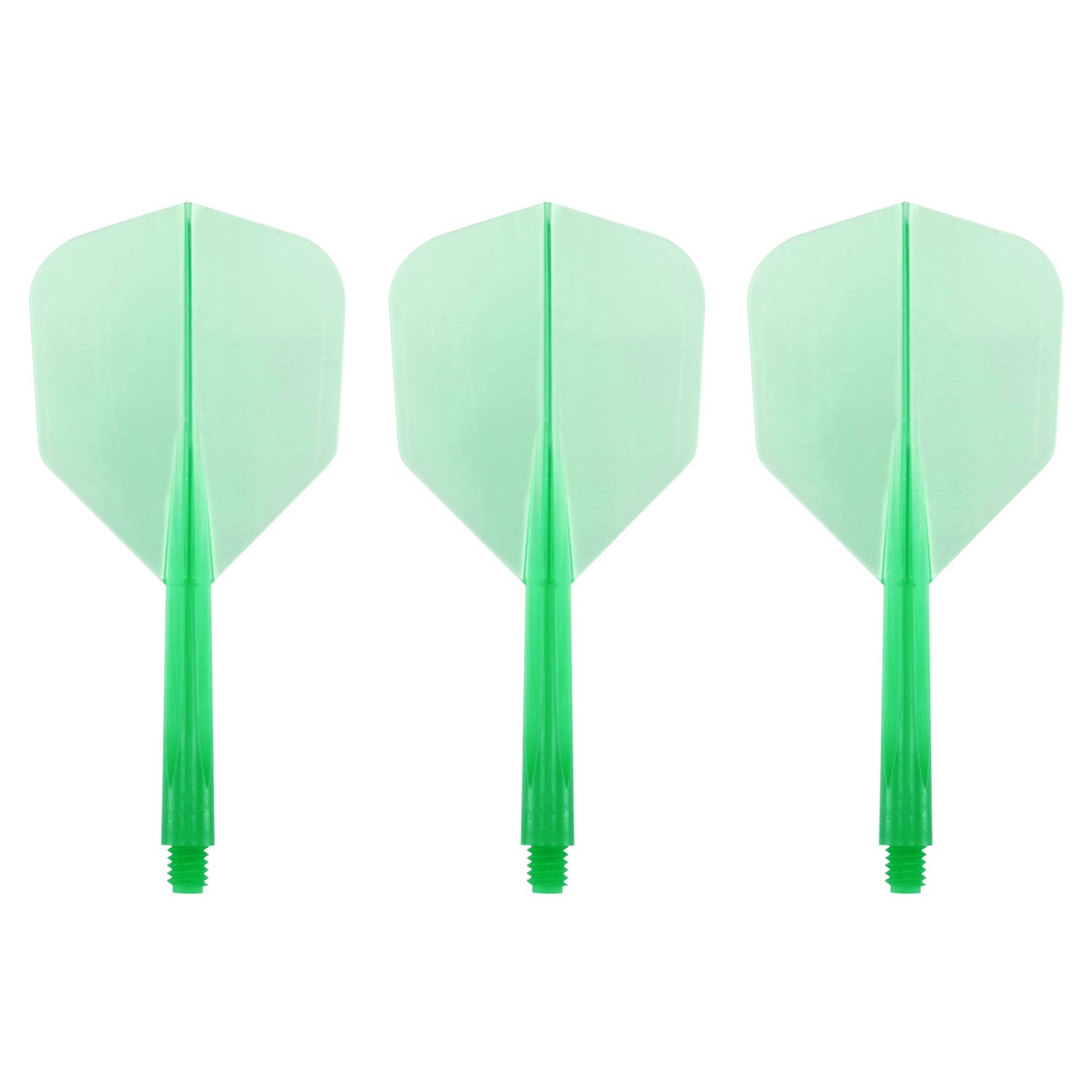 Condor Zero Stress Flight System | Small Size | Dart Flights | Multiple Sizes | Multiple Colours (Clear Green, Medium)