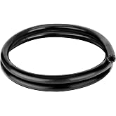 EVIL ENERGY 3/8" Silicone Heater Hose 5FT Coolant Radiator SAE 20R3 60PSI | Silicone with Braided Polyester Fiber, SAE 20R3 Class A, -67&deg;F to 356&deg;F, Compatible with Air, Steam, Water and Coolant