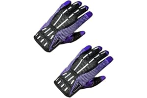 Tencent A Pair CSGO Cosplay Prop Pandora Box Sports Motor Rider Gloves Cosplay Accessories Purple