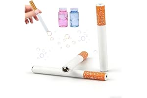 BubbleToy Cigarette,Bubble BlowingCigarette Stress Relief Toy,FakeCigarette Mini BubbleBlowing BubbleSticks,CigaretteBox Bubb
