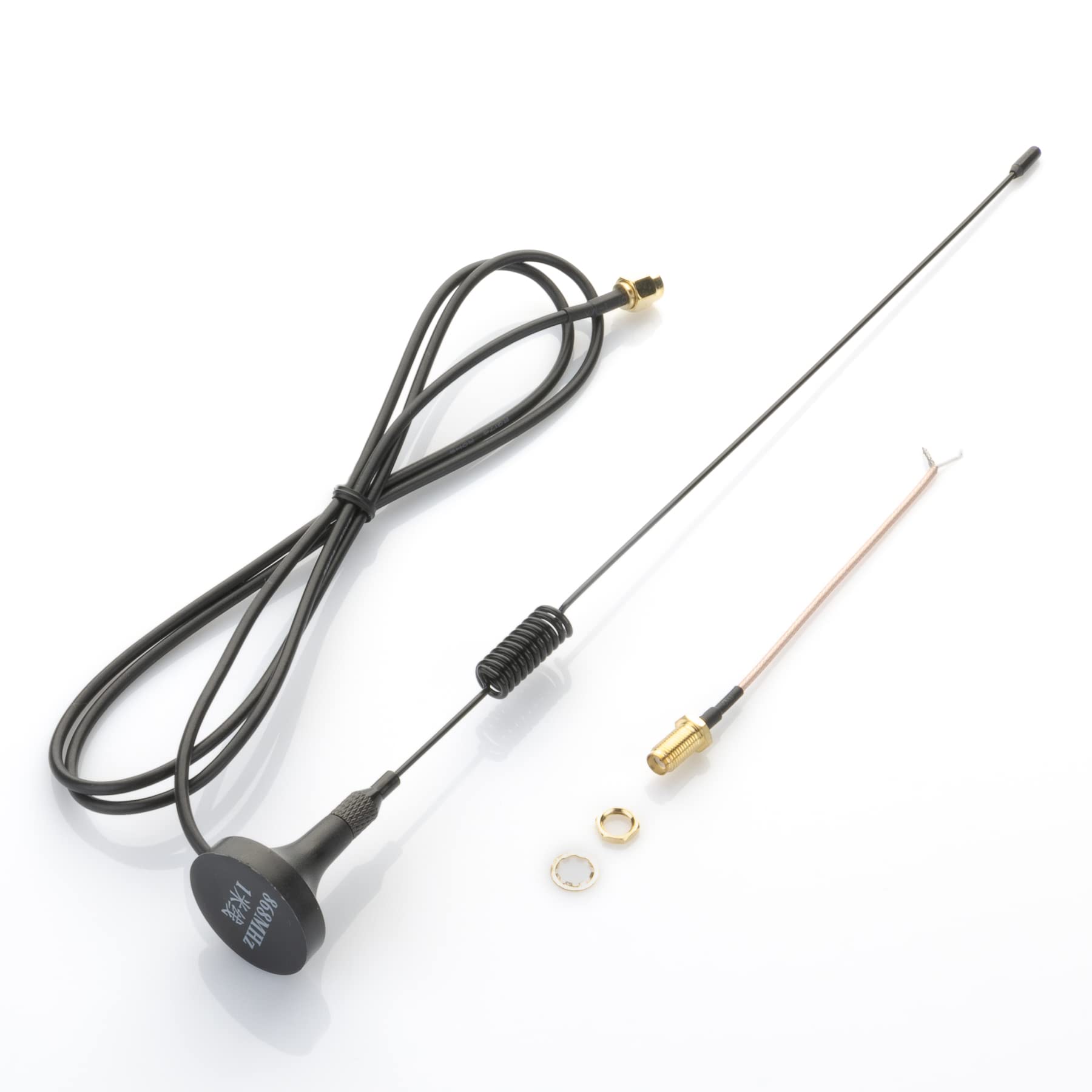 Technikkram 868MHz 7dBi External Antenna for RasberryMatic piVCCU Homematic CCU3 CCU2 Charly Raspberry Pi CUL-Stick USB SMA Pigtail LoRaWAN Helium Mining (External 7dBi Antenna)