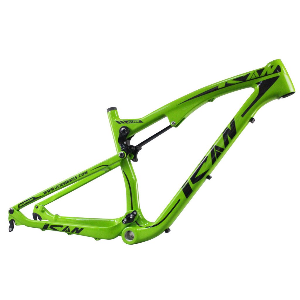 ICAN 27.5er/650B Mountain Bike Suspension Carbon Fiber Frame 135mm Rear