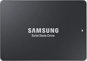 SAMSUNG 883 DCT Series SSD 3.84TB - SATA 2.5” 7mm Interface Internal Solid State Drive with V-NAND Technology for Business (MZ-7LH3T8NE), Black