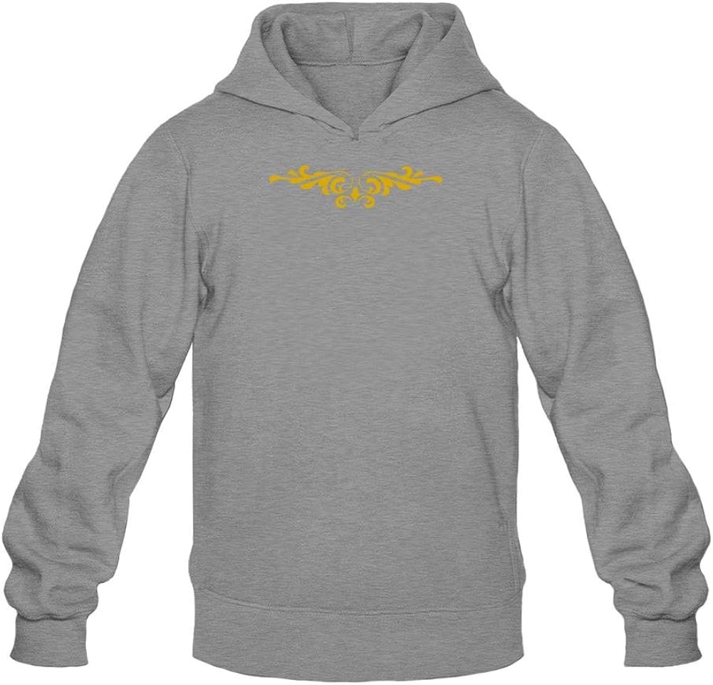 Men's gold design Fashion Hoodies at Amazon Men’s Clothing store
