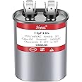 AMPTATA AC Capacitor, 7.5uf CBB65B for HVAC/Air Conditioner/Pool Pump/Condenser Fan Run Motor Start, 370-450VAC 50/60Hz Carrier ac Capacitor