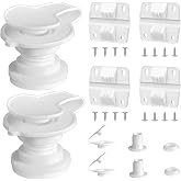 AGSISK Coleman Cooler Complete Repair Kit - 2 Drain Plug &amp; 4 Hinges | 2 leak-proof plugs &amp; 4 rust-proof hinges. No-drill DIY install. Complete repair for camping, fishing &amp; tailgating.