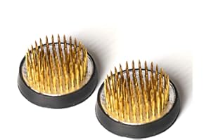 STEELFEVER Flower Frog Round Holder 2pcs Pin Frog for Flower Arrangement (2")