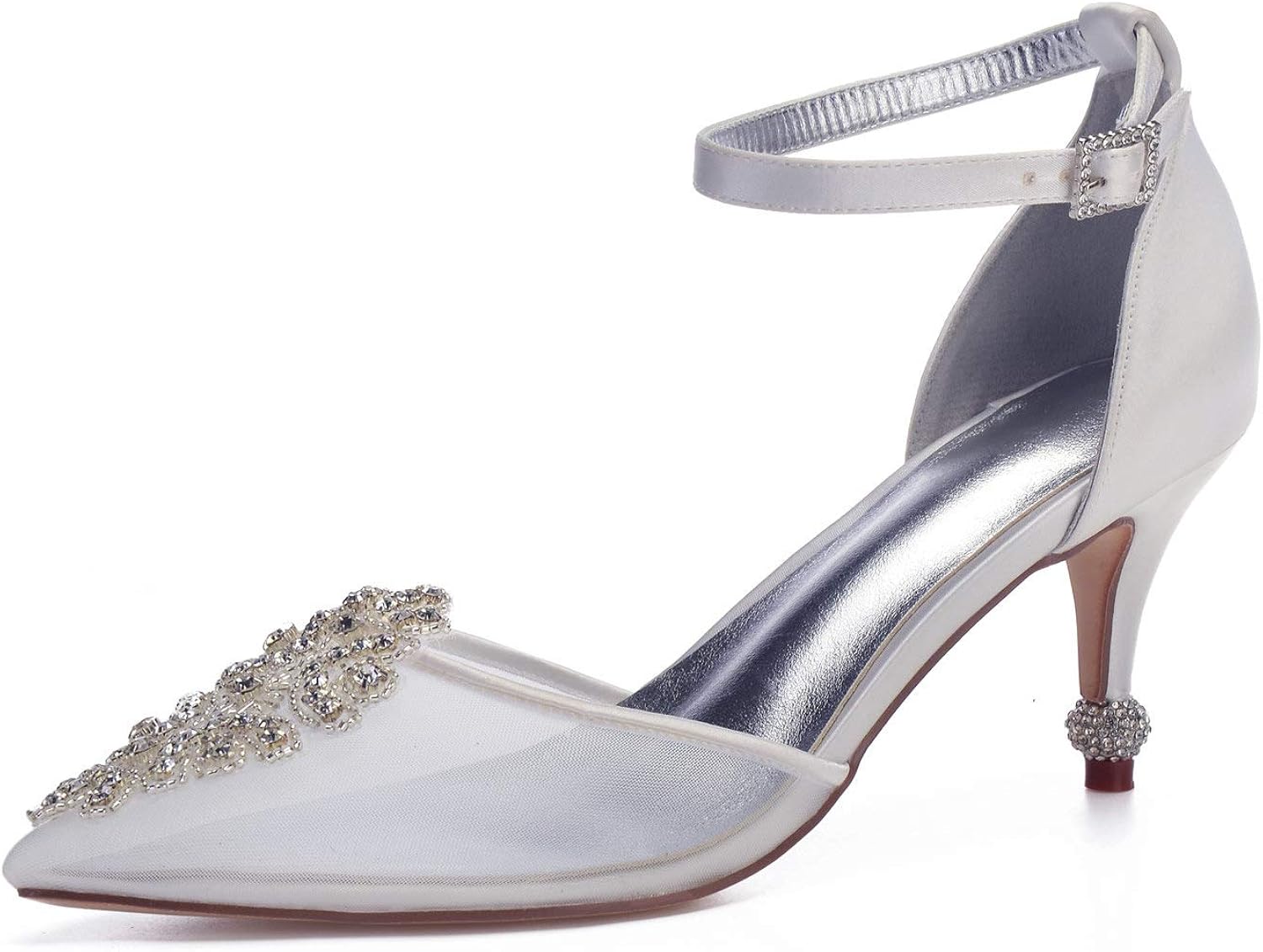 sheer wedding shoes
