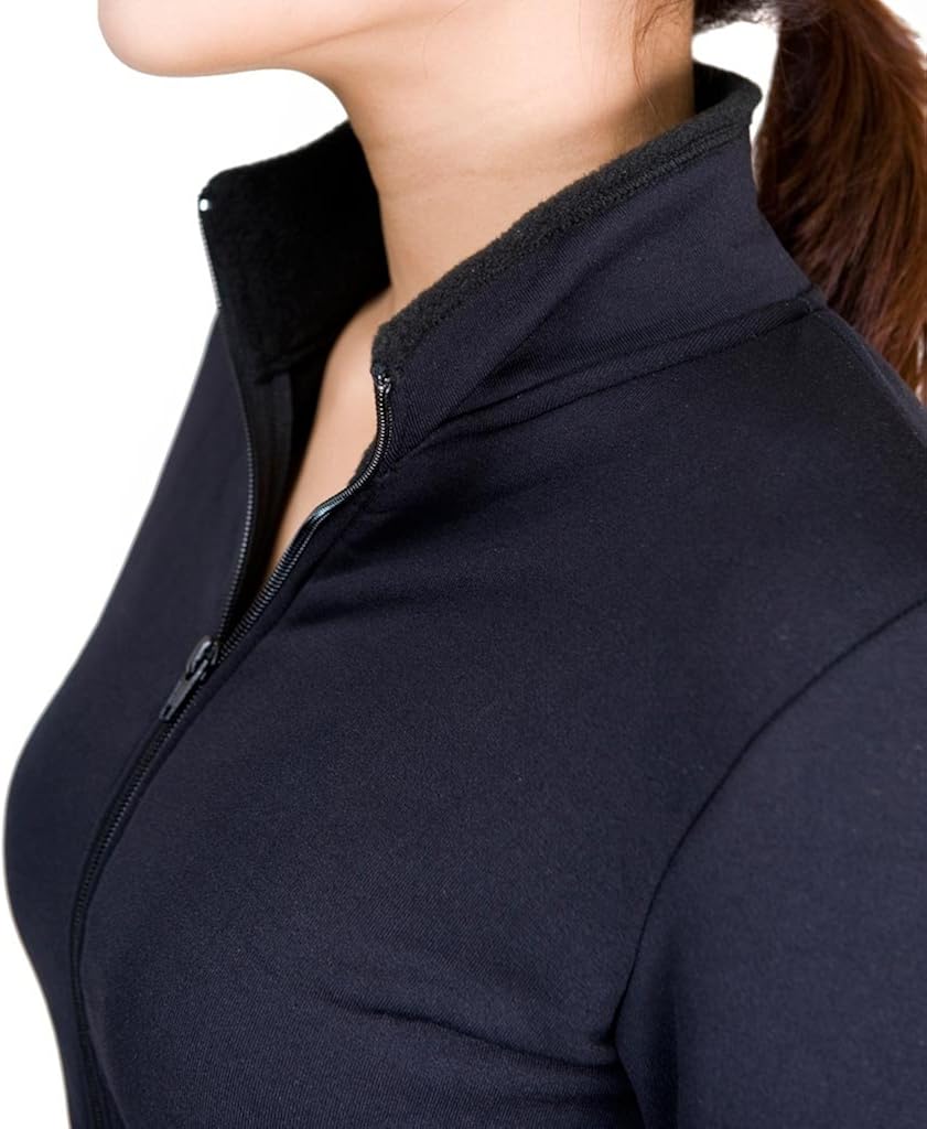 ny2 Sportswear Figure Skating Polartec Polar Fleece Jacket with Rhinestones JS100: Clothing