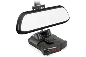 SDSACZMU Radar Detector Mount, Car Radar Detector Rearview Mirror Rod Bracket, Compatible with Valentine V1, Easy to Install,not Applicable to Unlisted Models (Upgraded Version)