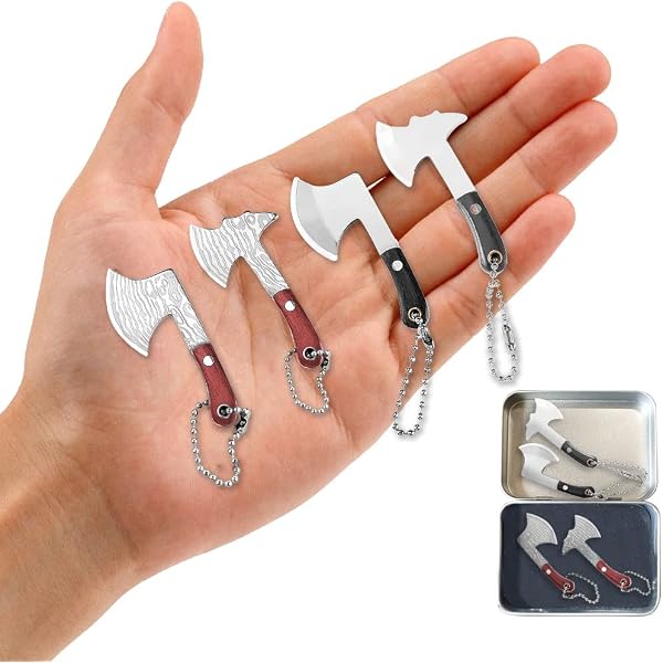 ARFUKA Boat Keychain Pendant - Stainless Steel Nautical Keyring For Sailors, Men & Women (Silver)